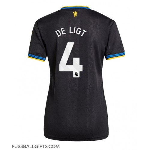 Manchester United Matthijs de Ligt #4 Fußballbekleidung 3rd trikot Damen 2025-26 Kurzarm